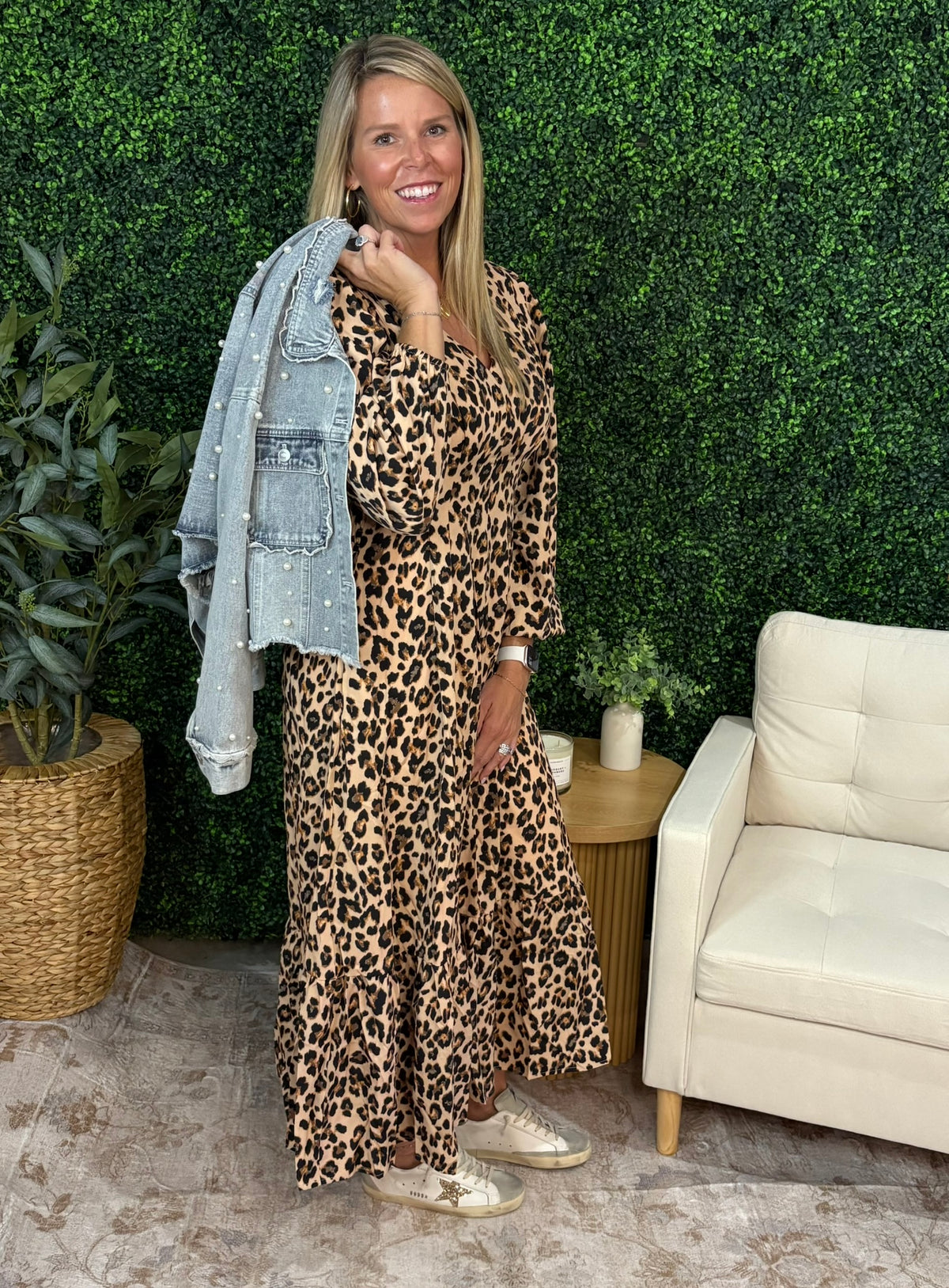 Leopard Midi Dress